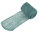 Aqua green burlap jute ribbon
