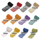 5.5" Inch wide Burlap Fabric Craft Ribbon Roll- 10 Yards - Hemp Jute - 12 Color Options black, cranberry, yellow, grey, orange, pumpkin, purple, steel blue, white, olive green, ocean blue and natural