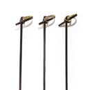 black bamboo knot picks skewers toothpicks tops