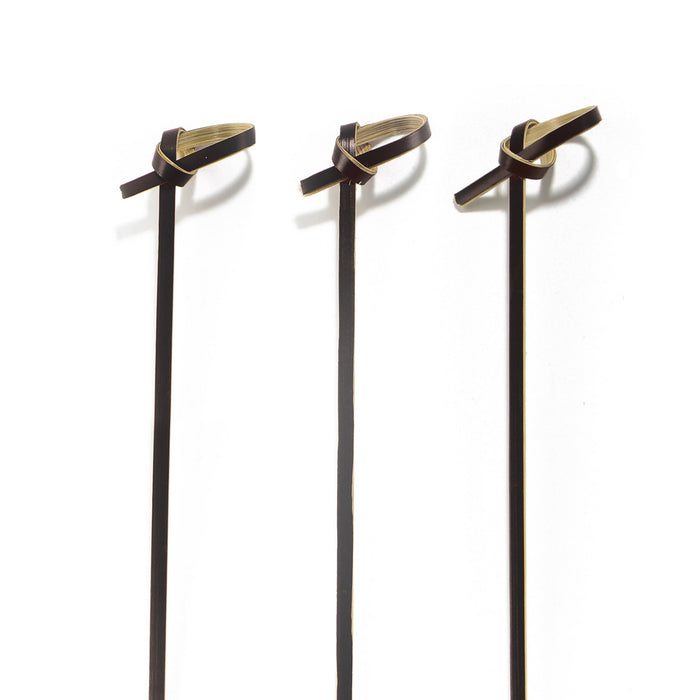 bamboomn Black Knot Bamboo Food Picks