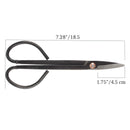 black bonsi trimming shear tool dimensions