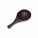 3.5" Carbonized Brown Round Bamboo Scoop