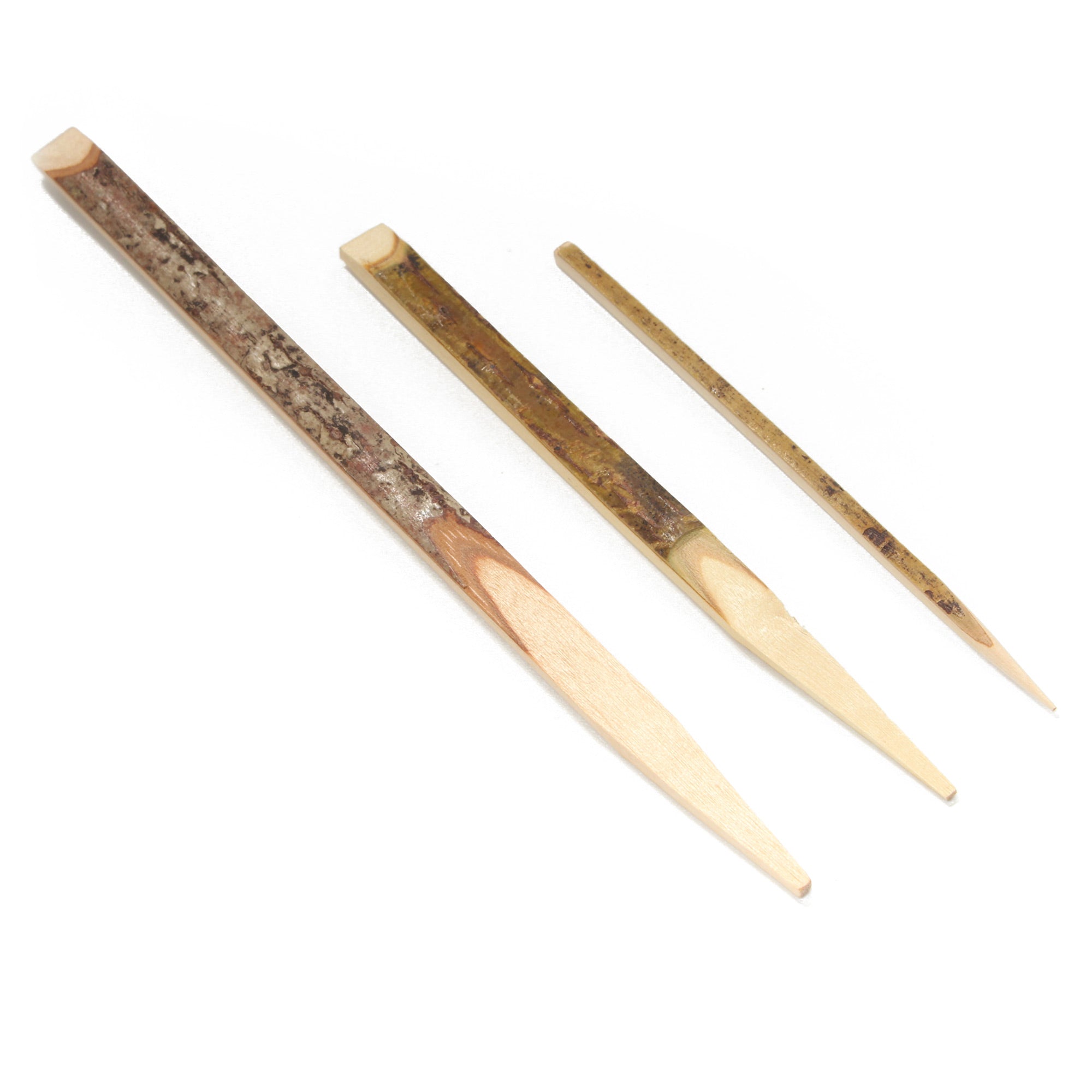 black willow flat picks skewers individual