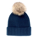 Women's Knitted Pom Pom Slouchy Beanie