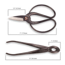 Bonsai Basics Set Concave Cutter and Heavy Duty Shear Dimensions