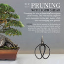 black heavy duty bonsi butterfly pruning shear tool information