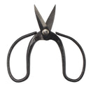 black heavy duty bonsi butterfly pruning shear tool open