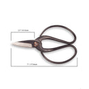 black heavy duty bonsi butterfly pruning shear tool dimensions