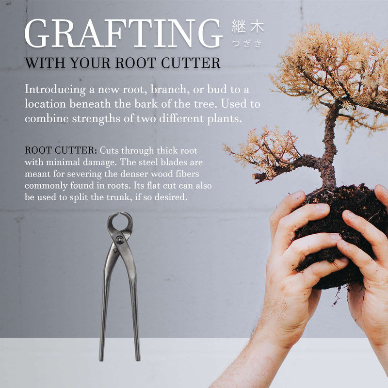 Bonsai 7.5" Root Cutter information