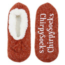 Women's Fancy Yarn Slippers: 1 Pair