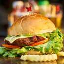 acrylic butterfly theme picks skewers assorted red burger hamburger