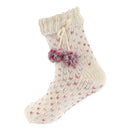 Cabin Fleece-Lined Non-Slip Crew Socks