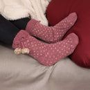 Cabin Thermal Fleece-lined Non-skid Crew Socks lifestyle