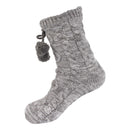 Cabin Fleece-Lined Non-Slip Crew Socks