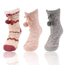 Cabin Fleece-Lined Non-Slip Crew Socks