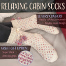 Cabin Thermal Fleece-lined Non-skid Crew Socks information