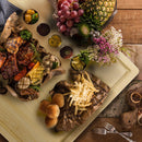 Grooved Bamboo Cutting Board 15.75" x 11.75" x 0.75"