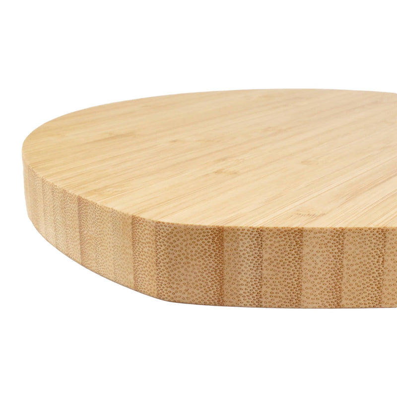Heart shaped bamboo cutting board