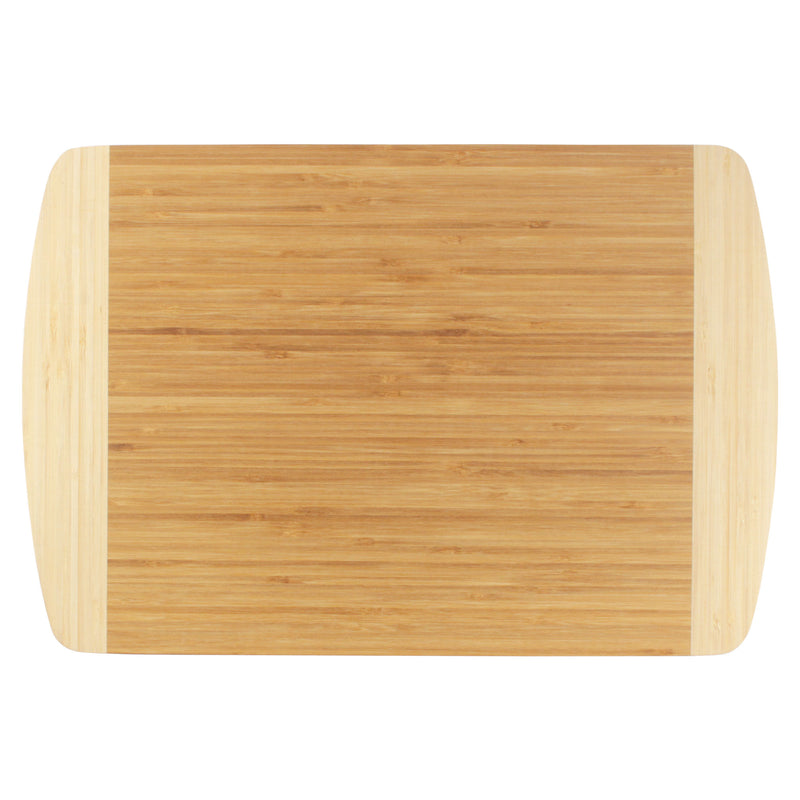 Bamboo Grooved Two-Tone Cutting Board 17.25" x 11.75" x 0.75"