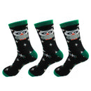 Women's Double Layer Christmas Animal Socks