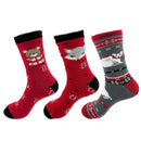 Women's Double Layer Christmas Animal Socks
