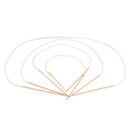 Circular Bamboo Knitting Needles Set: 4 Lengths/Size