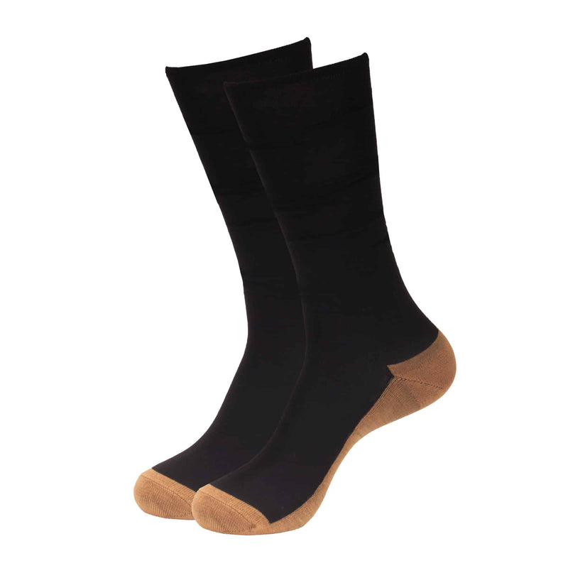 Copper D Compression socks improve circulation in your lower legs to prevent swelling and increase performance