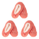 Women's Soft Touch Slippers: 3 Pairs