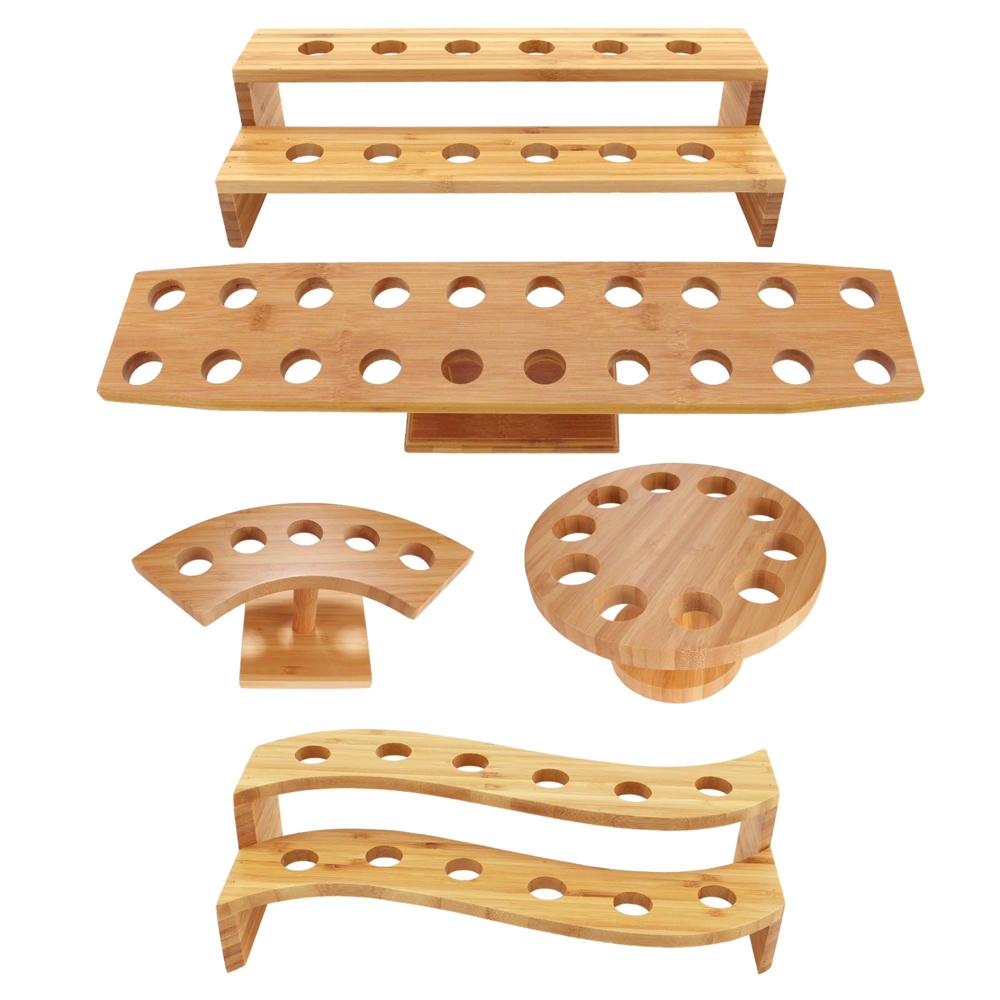 Bamboo Cone Stands