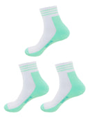 Women's Classic Retro Design Cotton Anklet Quarter Socks