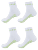 Women's Classic Retro Design Cotton Anklet Quarter Socks