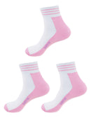 Women's Classic Retro Design Cotton Anklet Quarter Socks