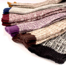 close up of the top of the socks