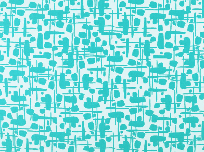 Covington SD Jive 219 Turquoise Upholstery Fabric