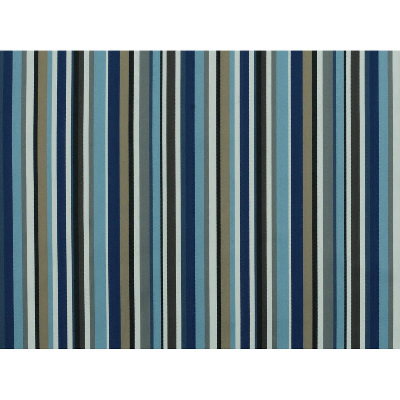 Covington SD Reef Stripe 51 Denim Upholstery Fabric
