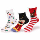 Women's Christmas Fuzzy Socks, Assortment Packs