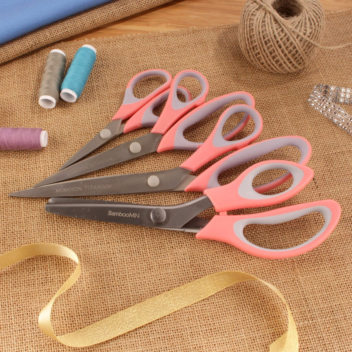 Titanium Softgrip Scissors Set