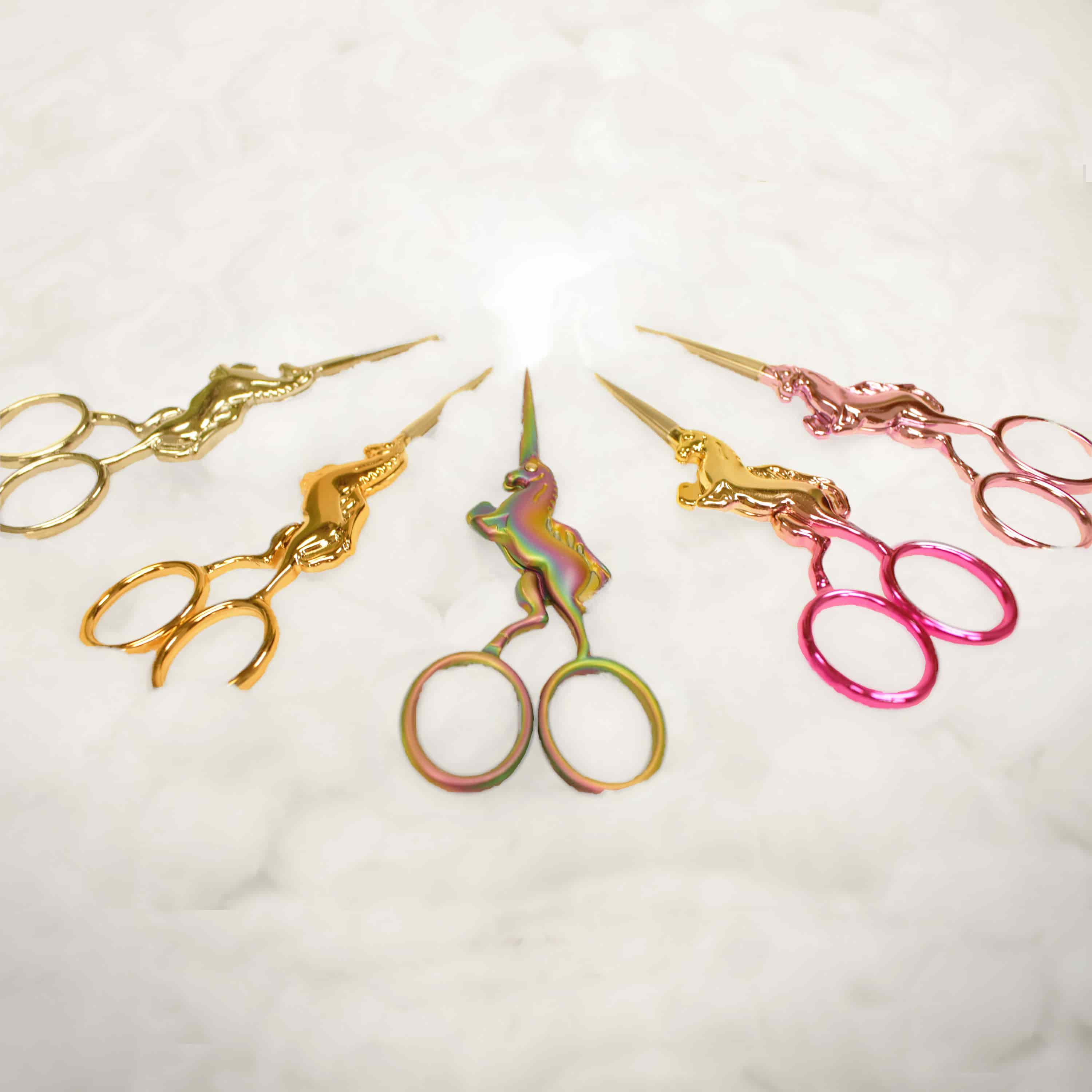 unicorn scissors in the sky