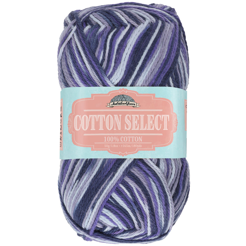 purple/black/white yarn