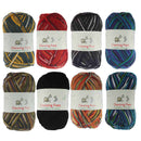 group of yarn