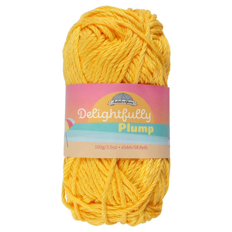 JubileeYarn Super Fine Weight Soft and Slim Yarn - Color 220 Daisy Yellow -  2 Skeins