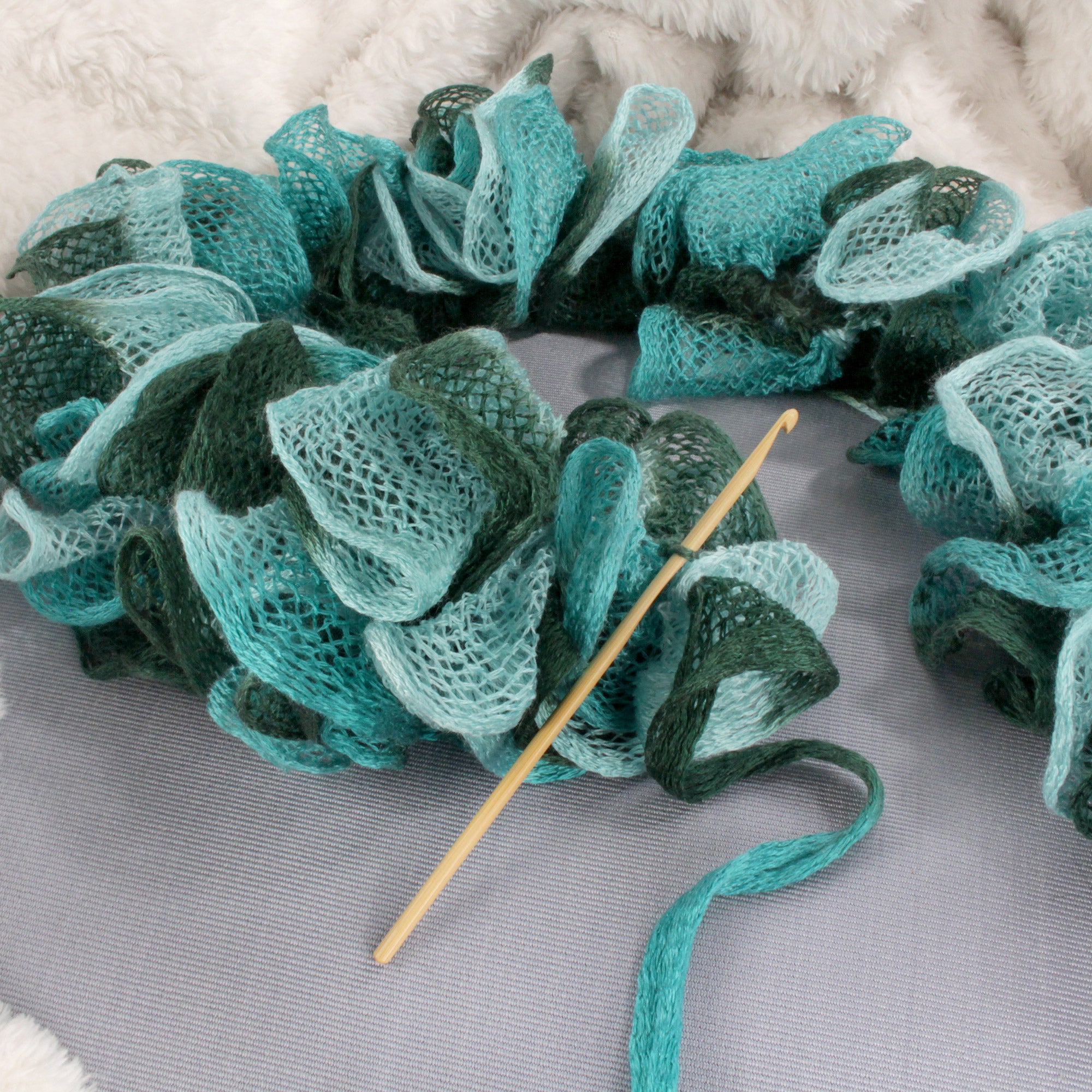 Fishnet Mesh Yarn