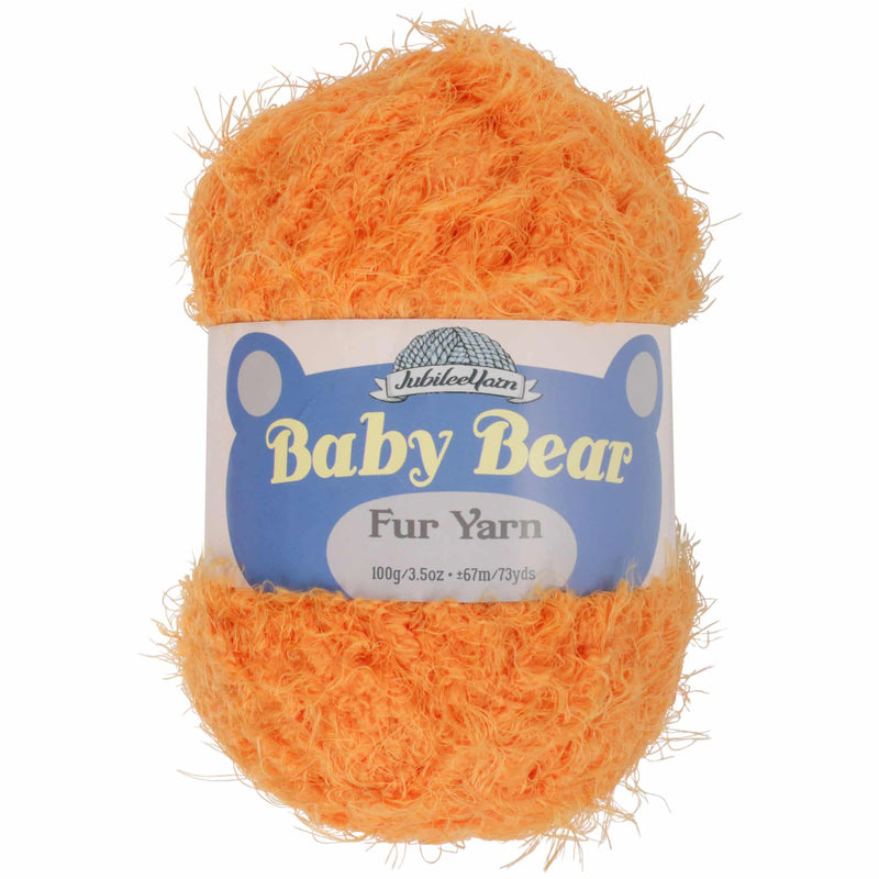 JubileeYarn Baby Bear Yarn - Bulky Fuzzy Fur - Great for Fuzzy