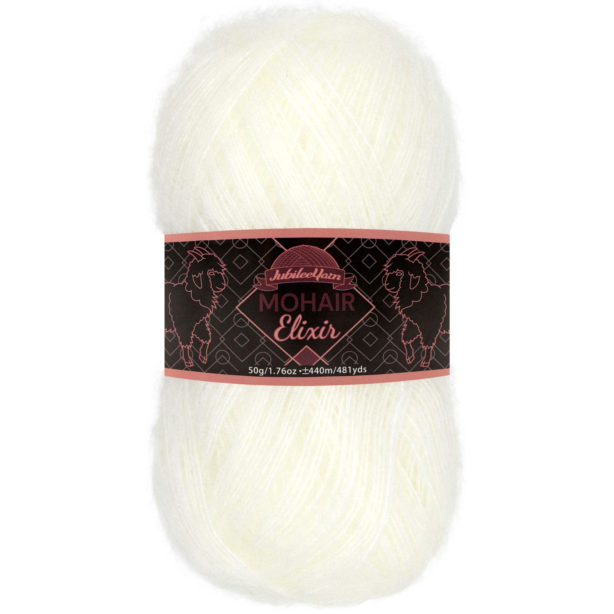 Wool hair yarn for knitting and crocheting 