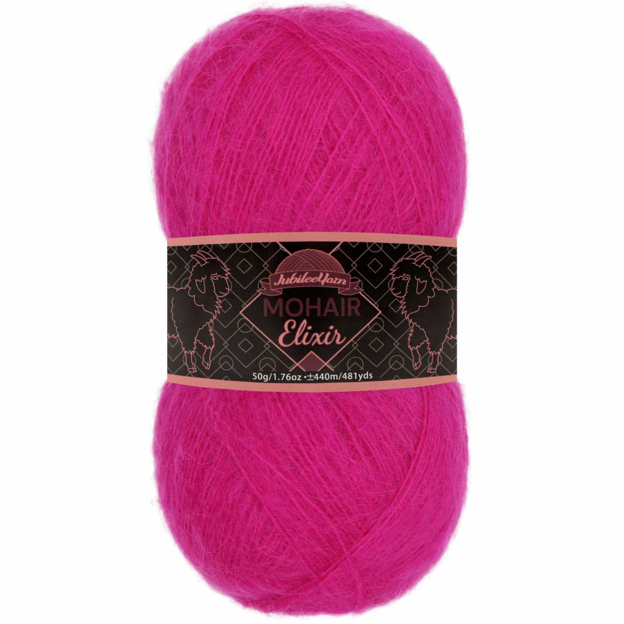 Wool hair yarn for knitting and crocheting 