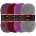 Wool hair yarn for knitting and crocheting 