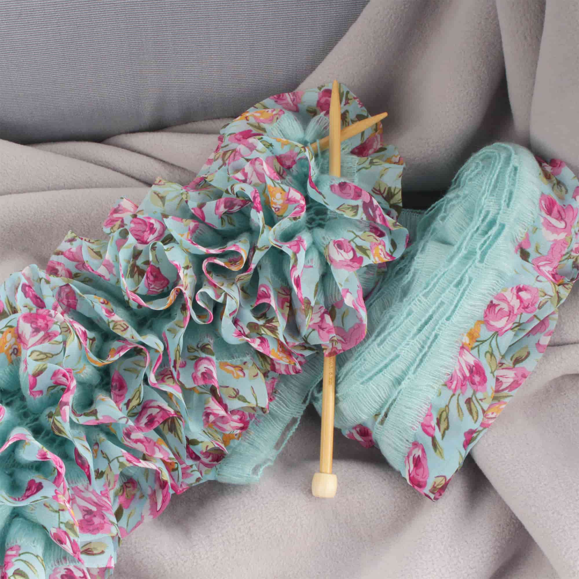 Ruffle Chiffon Ribbon Yarn