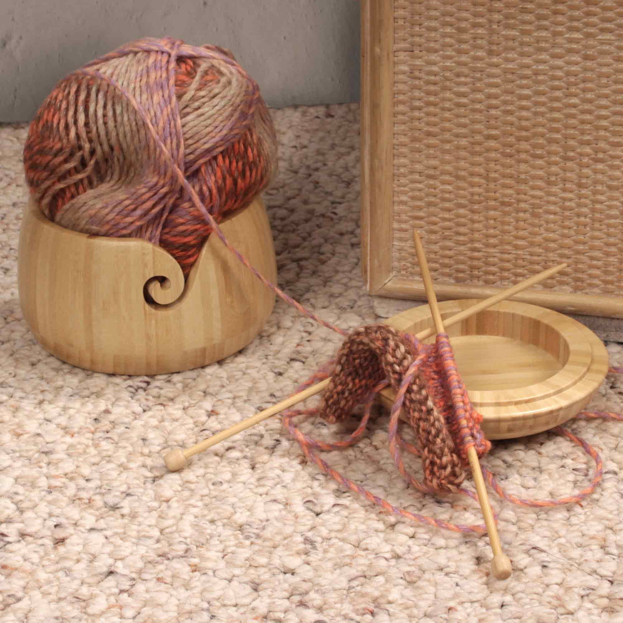 Bamboo Yarn Bowl
