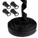 Plastic Zipper Tape with Delrin Locking Pulls