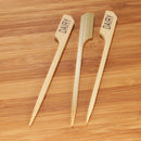 dairy label bamboo paddle picks full